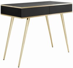 Toaletni stolić za šminkanje Oro - crna