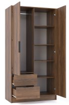 Garderobni ormar Nelly 2D - orah