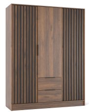 Garderobni ormar Nelly 3D - orah warmia
