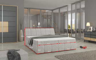 Eltap - Boxspring krevet Vincenzo - 180x200 cm