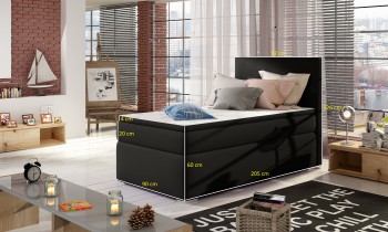 Eltap - Boxspring krevet Rocco - 90x200 cm