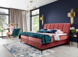 Boxspring krevet Aderito - 160x200 cm