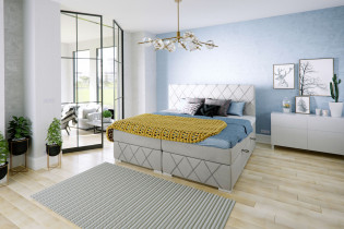 Laverto - Boxspring krevet Royal
