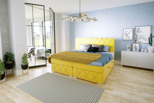 Laverto - Boxspring krevet Royal