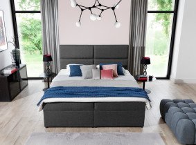 Eltap - Boxspring krevet Amber - 140x200 cm