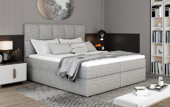 Eltap - Boxspring krevet Glossy - 140x200 cm