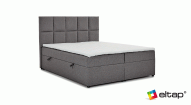 Eltap - Boxspring krevet Glossy - 140x200 cm