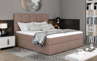 Eltap - Boxspring krevet Glossy - 140x200 cm
