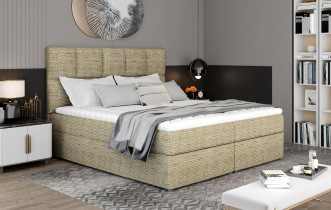 Eltap - Boxspring krevet Glossy - 140x200 cm