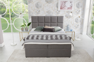 Eltap - Boxspring krevet Glossy - 140x200 cm