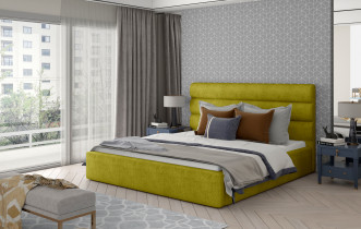 Eltap - Krevet Caramel s drvenim okvirom - 200x200 cm