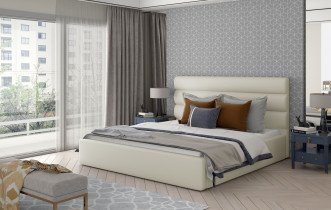 Krevet Caramel s drvenim okvirom - 160x200 cm