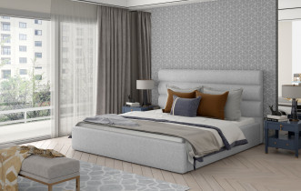 Eltap - Krevet Caramel s drvenim okvirom - 200x200 cm