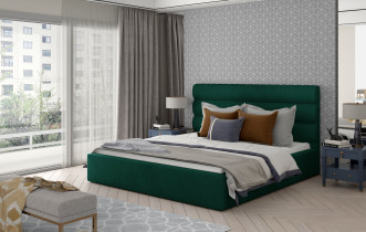Eltap - Krevet Caramel s drvenim okvirom - 200x200 cm