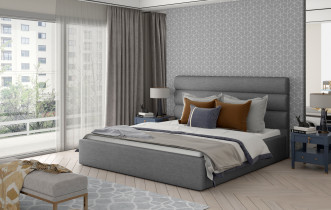 Eltap - Krevet Caramel s drvenim okvirom - 200x200 cm