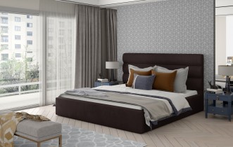 Eltap - Krevet Caramel s drvenim okvirom - 200x200 cm