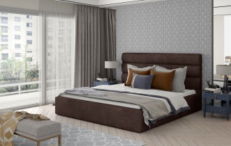 Eltap - Krevet Caramel s drvenim okvirom - 200x200 cm