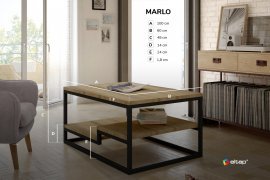 Eltap - loft - Stolić za dnevni boravak Marlo