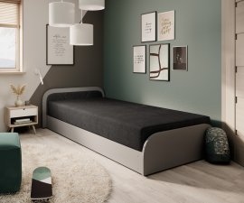 Dječji krevet Parys 80x190 cm - siva