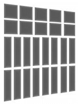 Eltap - Tapecirani paneli Quadratta 120x195