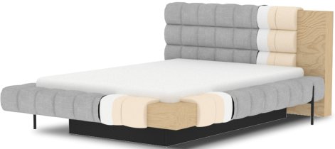 Eltap stock - Krevet sa spremnikom Magentta - 180x200 cm - Royal 18