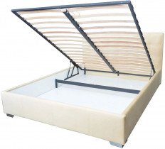 Tapecirani kreveti Novelty - Krevet sa spremnikom Kvadro 160x200 cm