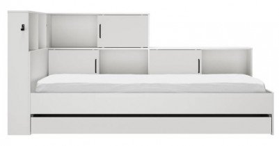 Gami Fabricant Francias - Dječji krevet Erwan - Bijela - 90x200 cm
