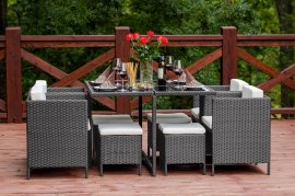 Vrtna garnitura Cristallo  - MS.020.007- siva