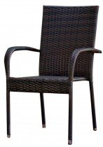 Bello Giardino - Vrtna stolica Sottile - KR.004.003 - crna
