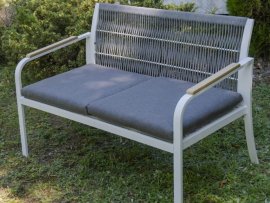 Vrtna dvosjed Raro - bijeli - MO.014.A.500