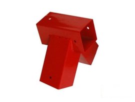 Kutni spojnik za ljuljačku 90×90 mm (100°) - crveni