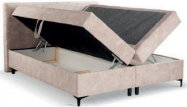 Pionier - Boxspring krevet Haga - 160x200 cm