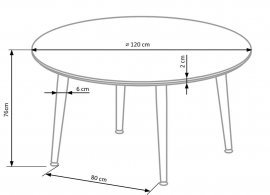 Halmar - Blagovaonski stol Belato