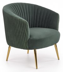 Fotelja Crown I - tamnozelena