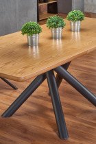 Blagovaonski stol na razvlačenje Derrick 160-200x90 cm