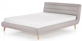 Halmar - Krevet Elanda - 160x200 cm - svijetlosiva