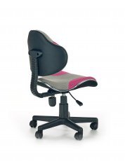 Halmar - Uredska stolica za djecu Flash - siva/roza