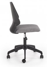 Halmar - Dječja radna stolica Gravity - crna/siva