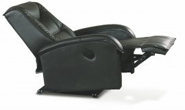 Počivaljka s relaks mehanizmom Jeff - crna