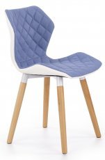 Halmar - Stolica K277 - svetlo modra/bijela
