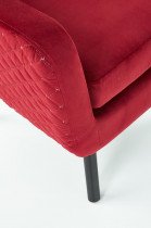 Halmar - Fotelja Marvel I - tamnocrvena
