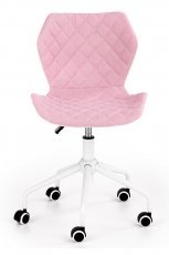 Halmar - Uredska stolica Matrix 3 - roza/bijela