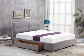 Krevet Merida 160x200 cm - svijetlosiva