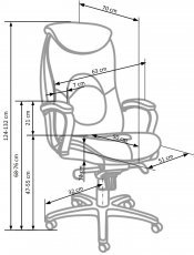 Halmar - Managerska stolica Quad