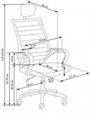 Halmar - Uredska stolica Socket