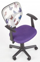 Halmar - Dječja radna stolica Spiker - ljubičasta