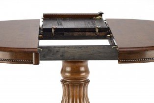 Halmar - Blagovaonski stol na razvlačenje William - tamni orah