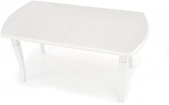 Halmar - Blagovaonski stol na razvlačenje Fryderyk - bijela