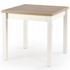 Halmar - Blagovaonski stol na razvlačenje Gracjan - sonoma hrast/bijela