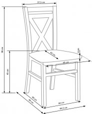 Halmar - Blagovaonska stolica Dariusz 2 - bijela